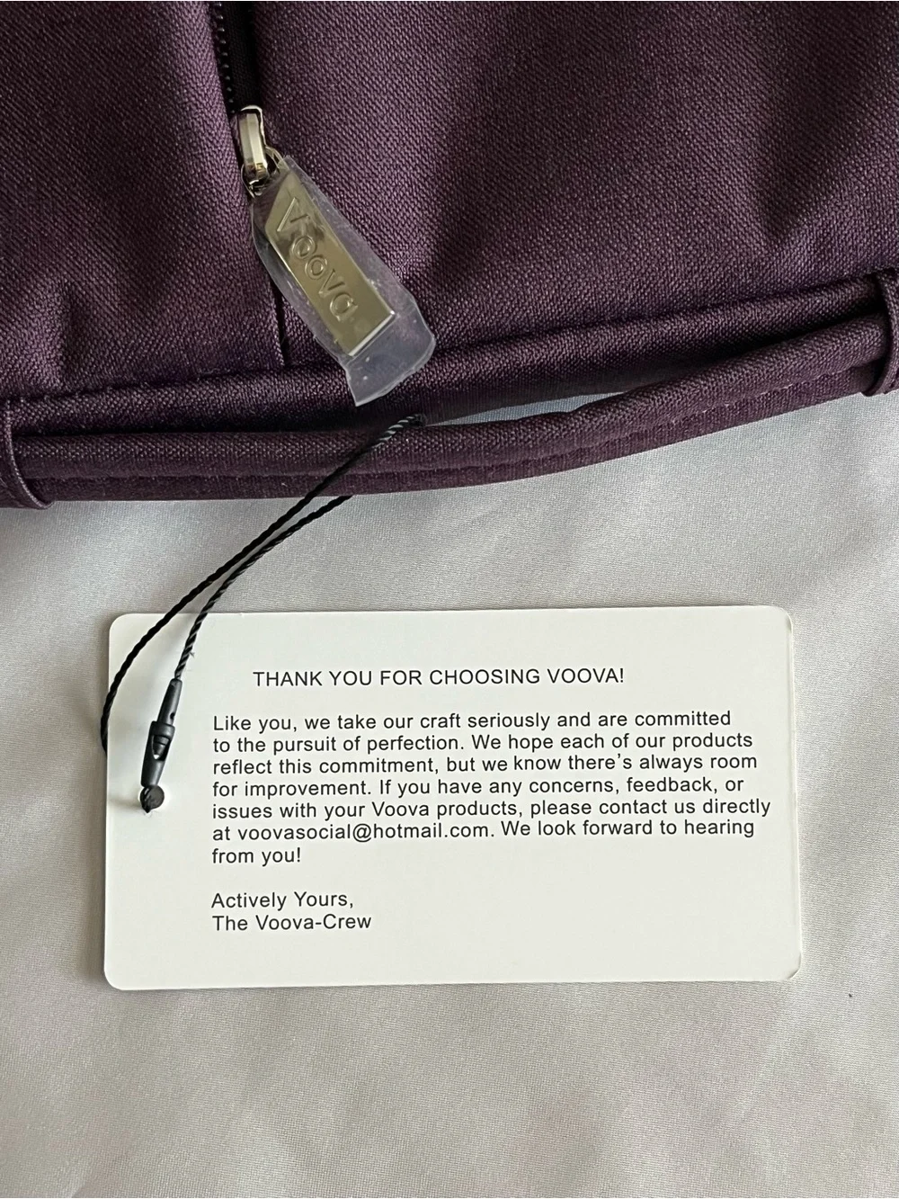 NWT Voova - Laptop Sleeve - Dark Purple - Approx 15.5